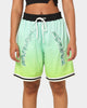 Loiter Script Ball Shorts Green