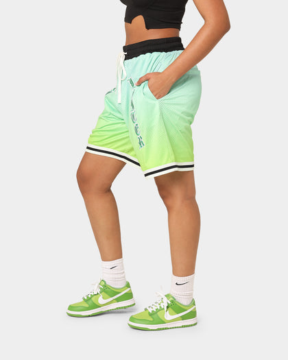 Loiter Script Ball Shorts Green