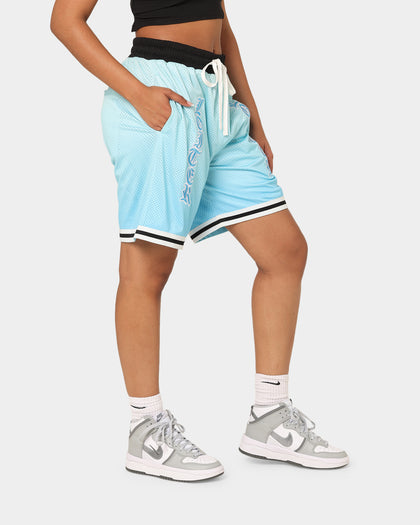 Loiter Script Ball Shorts Blue