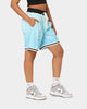 Loiter Script Ball Shorts Blue