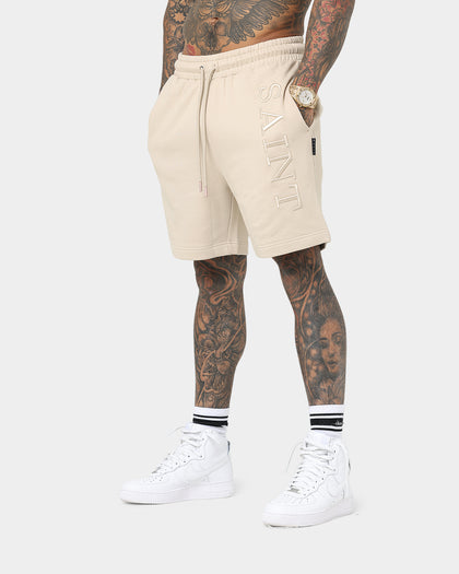 Saint Morta Annex Sweat Shorts Stone