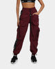 The Anti Order Galactic Utility Joggers Dark Burgundy