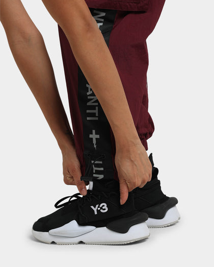 The Anti Order Galactic Utility Joggers Dark Burgundy