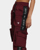 The Anti Order Galactic Utility Joggers Dark Burgundy