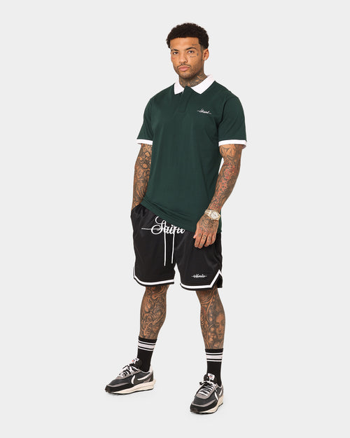 Saint Morta Saviour Mesh Basketball Shorts Black/White