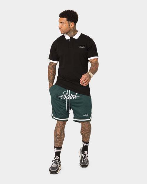 Saint Morta Saviour Mesh Basketball Shorts Stadium Green