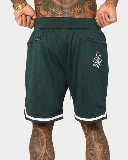 Saint Morta Saviour Mesh Basketball Shorts Stadium Green