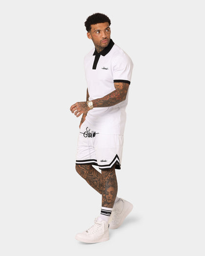 Saint Morta Saviour Mesh Basketball Shorts White/Black