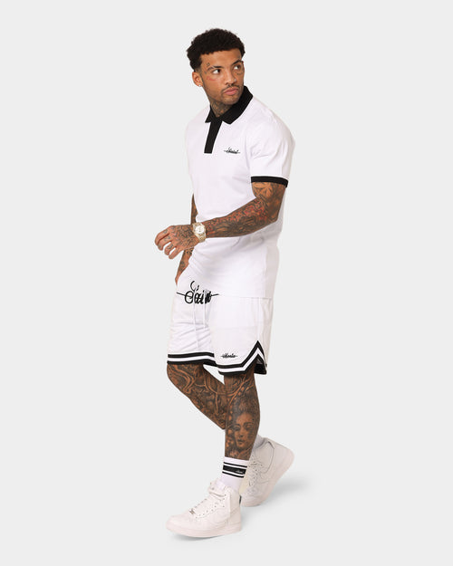 Saint Morta Saviour Mesh Basketball Shorts White/Black