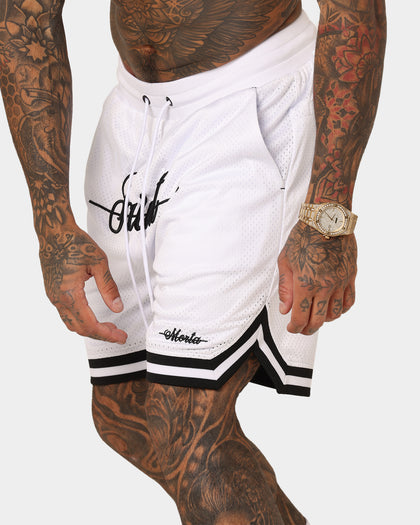 Saint Morta Saviour Mesh Basketball Shorts White/Black
