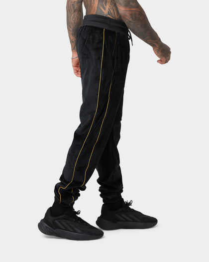 Kangol Velour Joggers Black Beauty