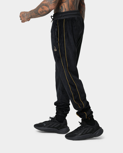 Kangol Velour Joggers Black Beauty