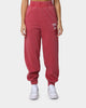 Tommy Jeans Women's College Logo Sweat Pants Cranberry
