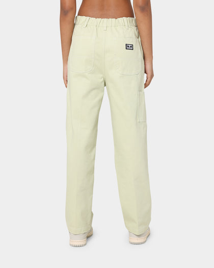 Obey Women's Brighton Carpenter Pants Cucumber