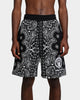Crooks & Castles Bandana Core Shorts Black