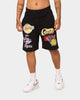 Crooks & Castles LA Serif Shorts Black