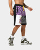 Crooks & Castles LA Serif Shorts Purple/Black