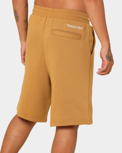 Mitchell & Ness Los Angeles Lakers 3-Peat Shorts Bone Brown