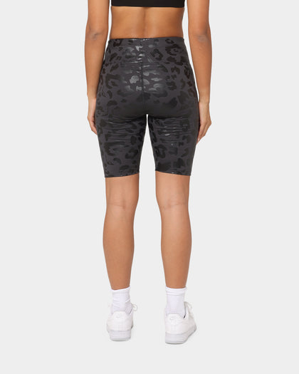 Puma Women's Give Buckets Biker Shorts Puma Black