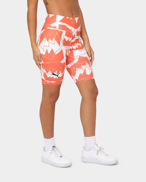 Puma Women's Give Buckets Biker Shorts Cherry Tomato