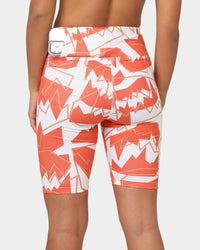 Puma Women's Give Buckets Biker Shorts Cherry Tomato