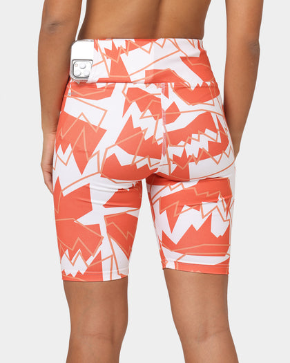 Puma Women's Give Buckets Biker Shorts Cherry Tomato