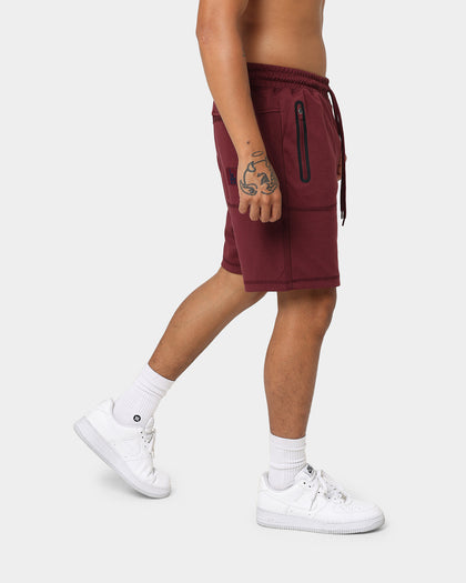 Majestic Athletic Los Angeles Dodgers Champlain Shorts Windsor Wine