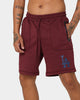 Majestic Athletic Los Angeles Dodgers Champlain Shorts Windsor Wine