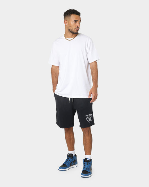 Majestic Athletic Las Vegas Raiders Solarised Court Shorts Faded Black