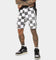 Saint Morta Vintage Checks Denim Shorts White/Black