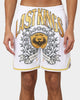 Last Kings Cairo University Ball Shorts White
