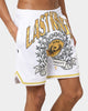 Last Kings Cairo University Ball Shorts White