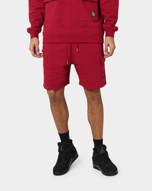 Last Kings Cargo Sweat Shorts Bloodstone