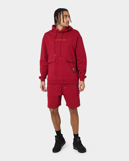 Last Kings Cargo Sweat Shorts Bloodstone