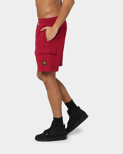 Last Kings Cargo Sweat Shorts Bloodstone