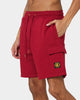Last Kings Cargo Sweat Shorts Bloodstone