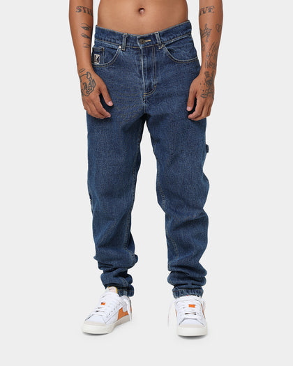 Karl Kani OG Rinse Denim Jeans Mid Blue