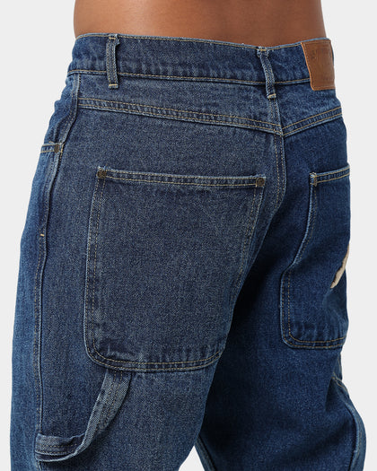 Karl Kani OG Rinse Denim Jeans Mid Blue