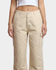 HUF Women's Double Knee Cargo Pants Stone