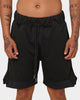 New Era New York Yankees Black On Black Shorts Black