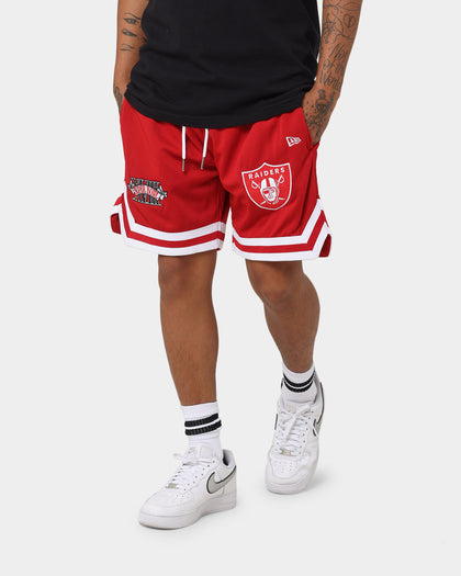 New Era Las Vegas Raiders Champs Shorts Red