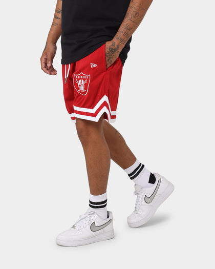 New Era Las Vegas Raiders Champs Shorts Red