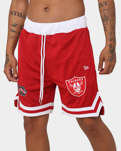 New Era Las Vegas Raiders Champs Shorts Red