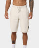 Calvin Klein Monogram Badge HWK Shorts Eggshell