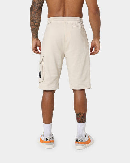 Calvin Klein Monogram Badge HWK Shorts Eggshell