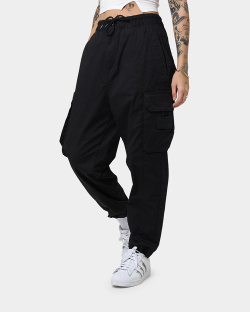 Calvin Klein Seasonal Washed Cargo Pants Ck Black