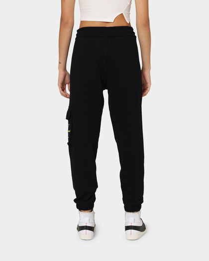 Calvin Klein Two Tone Monogram HWK Pants Ck Black