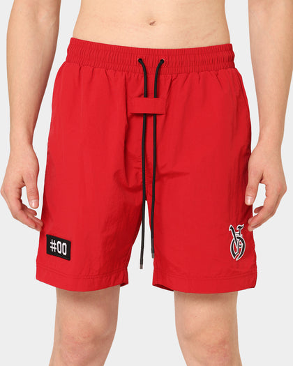 The Anti Order Antidote Beach Shorts Red