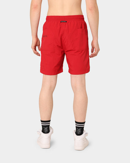 The Anti Order Antidote Beach Shorts Red