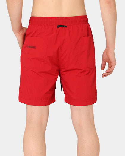 The Anti Order Antidote Beach Shorts Red